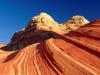 Sandstone Striations, Colorado Plateau, Utah